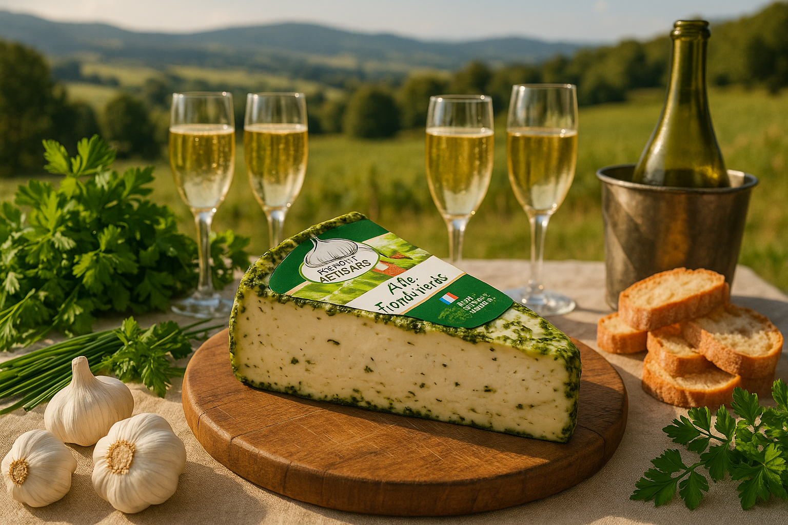 D'Affinois with Garlic & Herbs